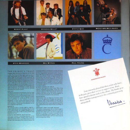 THE PRINCES TRUST COLLECTION Gatefold Sleeve Inner