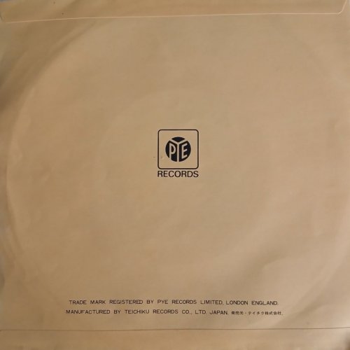 I (WHO HAVE NOTHING) Promo Company Sleeve Rear