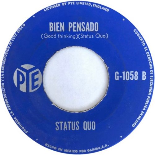 TUNE TO THE MUSIC Blue Label Side B