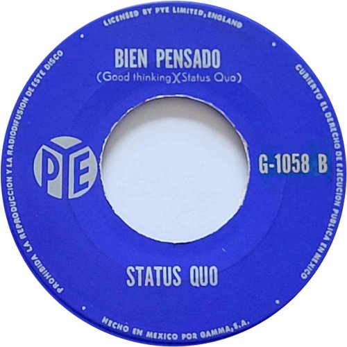 TUNE TO THE MUSIC Promo Side B