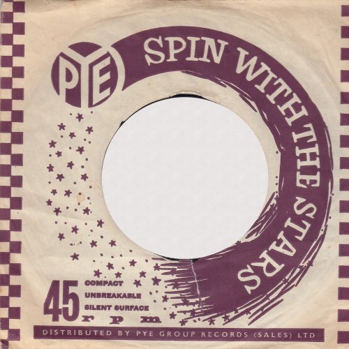 INDIA: PICTURES OF MATCHSTICK MEN Company Sleeve Label