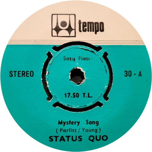 TURKEY: MYSTERY SONG Label Side A