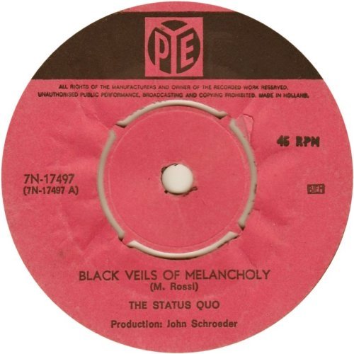 BLACK VEILS OF MELANCHOLY Label Side A