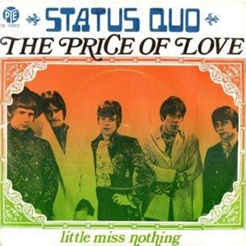 THE PRICE OF LOVE Sleeve Front