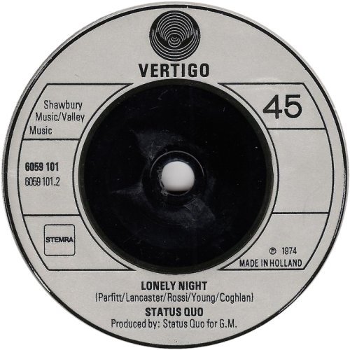 BREAK THE RULES Label 2 Side B