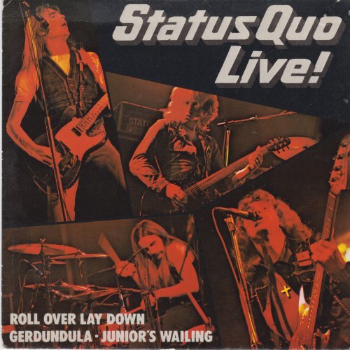 ROLL OVER LAY DOWN (LIVE) UK Sleeve Front