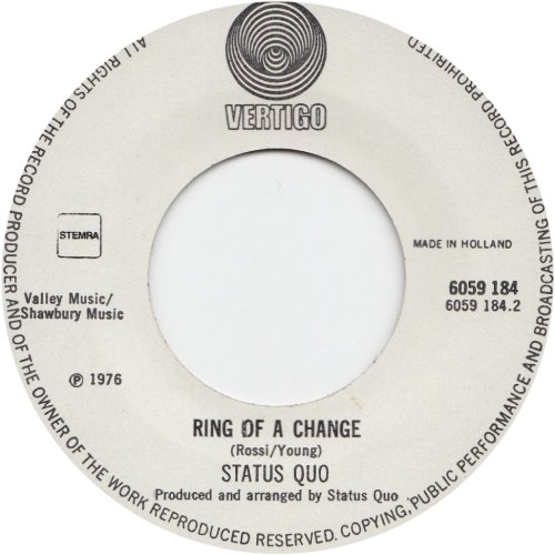 ROCKIN' ALL OVER THE WORLD Label 2 Side B