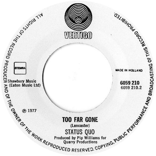 AGAIN AND AGAIN Label Side B