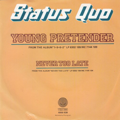 YOUNG PRETENDER Sleeve Rear
