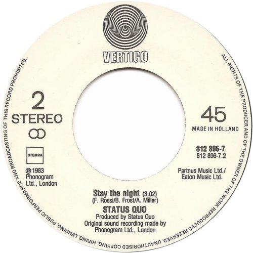 OL' RAG BLUES Label Side B