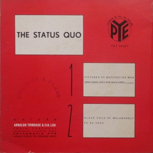 PICTURES OF MATCHSTICK MEN Picture Sleeve Rear