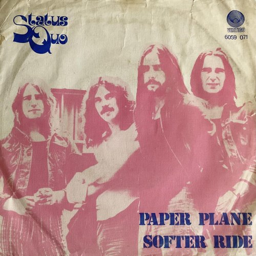 PAPER PLANE Picture Sleeve Front