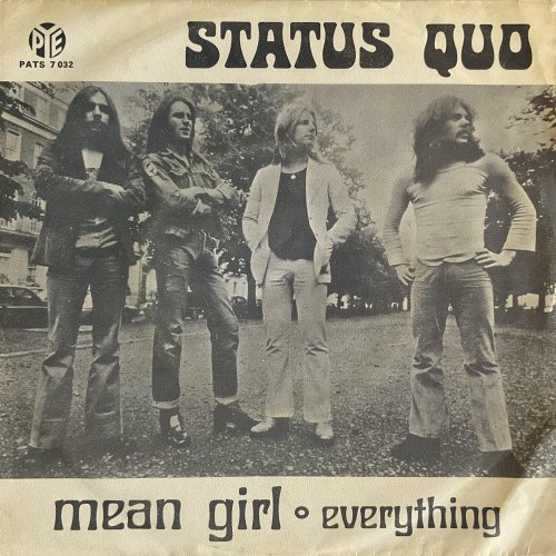 MEAN GIRL Picture Sleeve Front