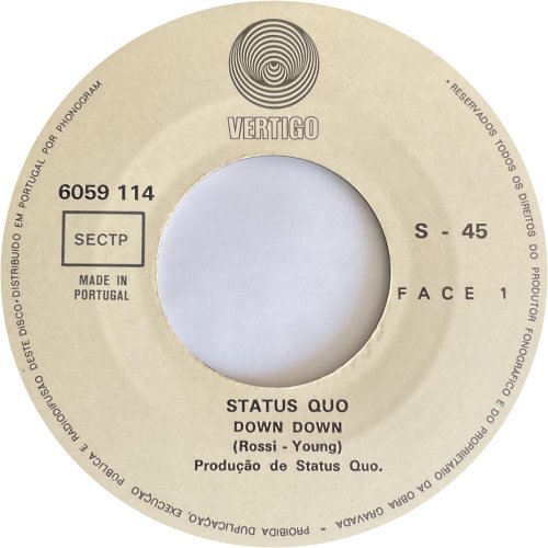 DOWN DOWN Label Side A