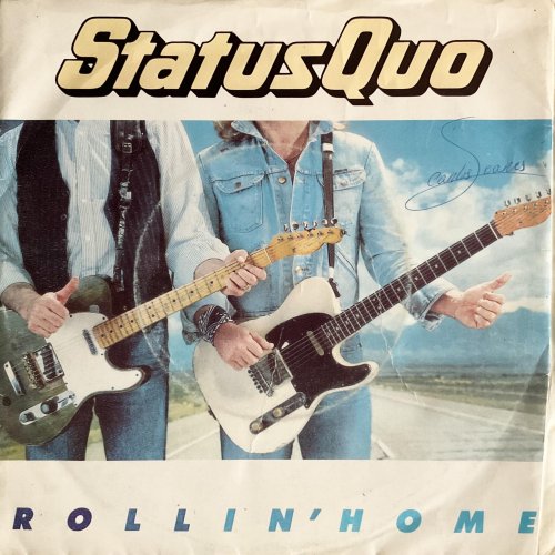ROLLIN' HOME Picture Sleeve Front