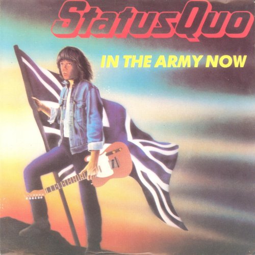 IN THE ARMY NOW Picture Sleeve Front