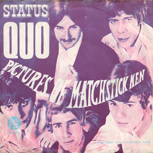 PICTURES OF MATCHSTICK MEN Picture Sleeve (Denmark) Rear