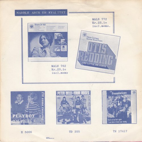 PICTURES OF MATCHSTICK MEN Picture Sleeve (Denmark) v2 Rear