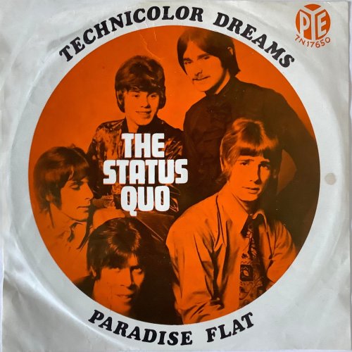 TECHNICOLOR DREAMS Picture Sleeve Front