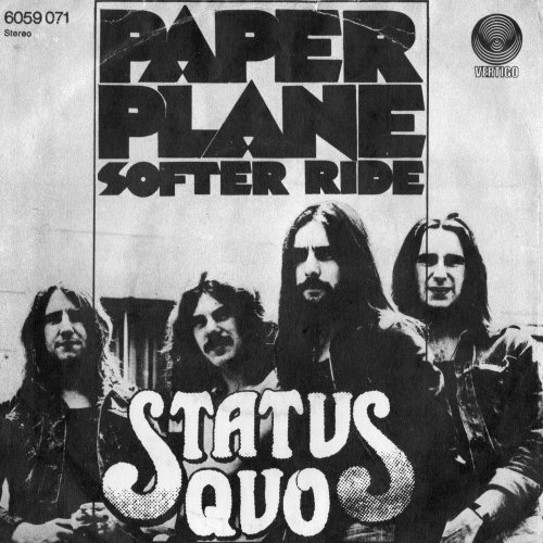 PAPER PLANE Picture Sleeve Rear