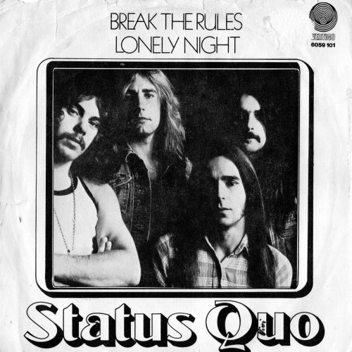 BREAK THE RULES Picture Sleeve 1 Front