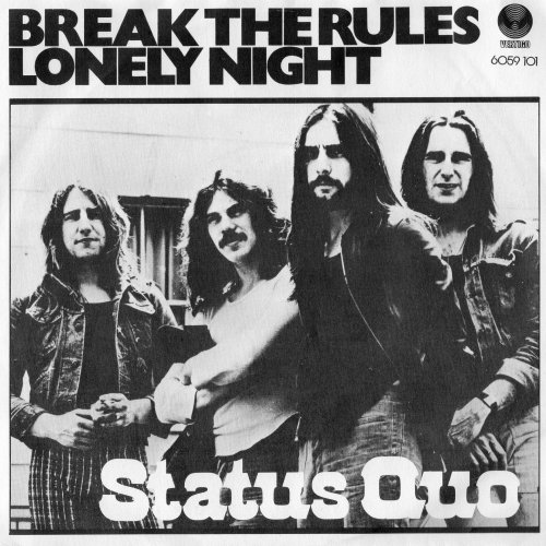 BREAK THE RULES Picture Sleeve 2 Front