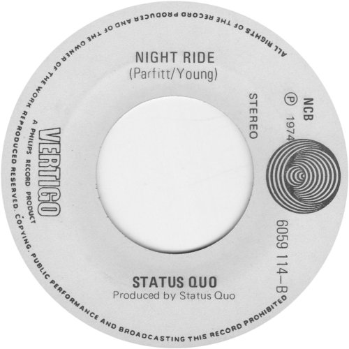 DOWN DOWN Label 2 Side B