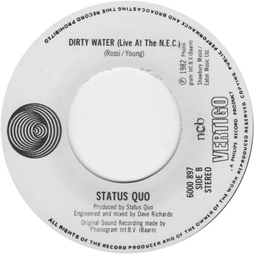 CAROLINE (LIVE) Label Side B