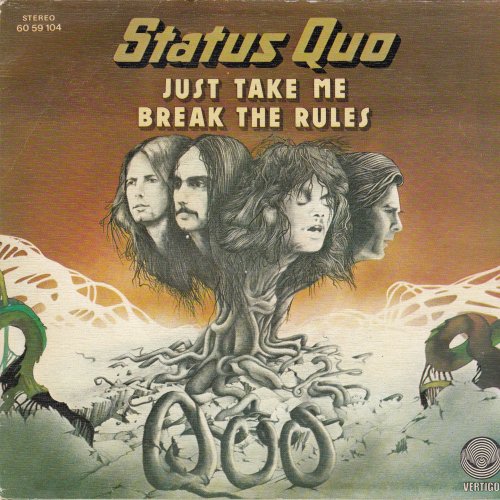 JUST TAKE ME Picture Sleeve Front