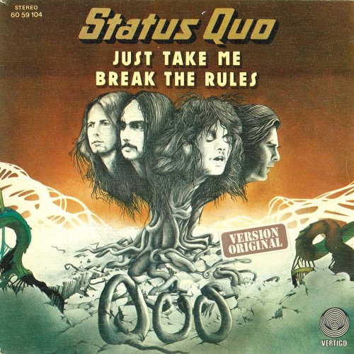 JUST TAKE ME Picture Sleeve with sticker Front