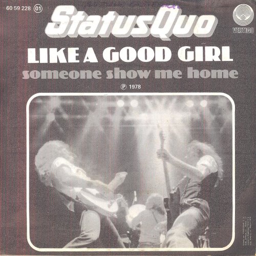 LIKE A GOOD GIRL Picture Sleeve Rear