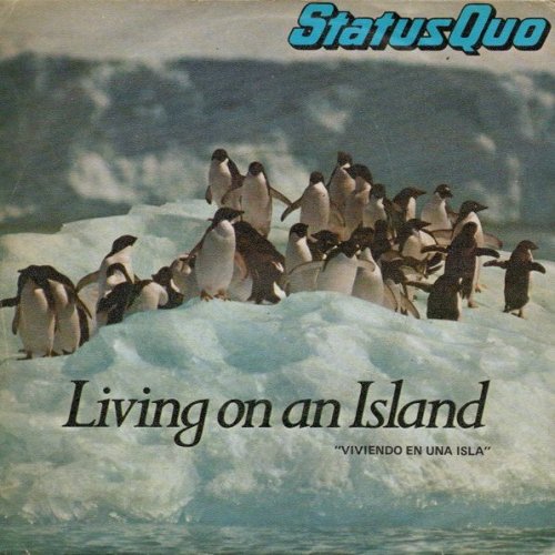 LIVING ON AN ISLAND Picture Sleeve Front