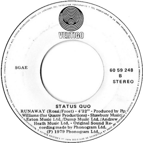 LIVING ON AN ISLAND Label Side B