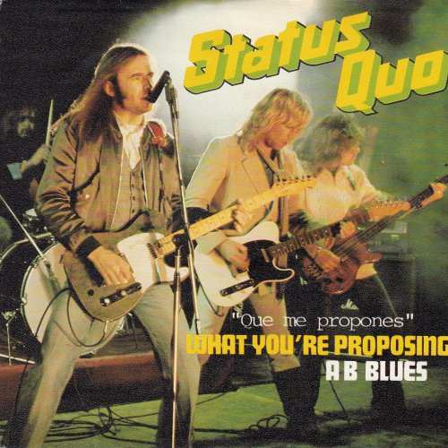 WHAT YOU'RE PROPOSING Picture Sleeve Front