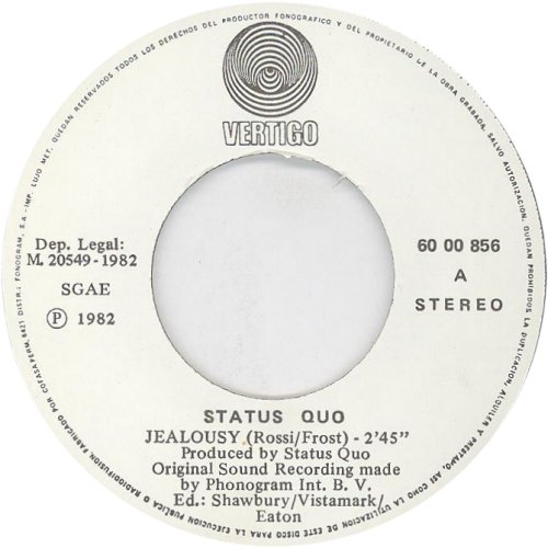 JEALOUSY Label Side A