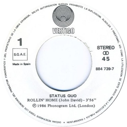 ROLLIN' HOME Label Side A