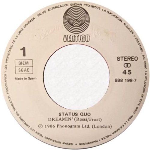 DREAMIN' Label Side A