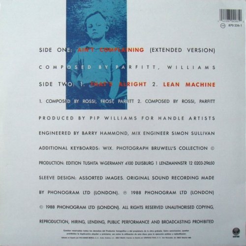 AIN'T COMPLAINING 12