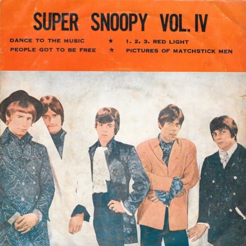 SUPER SNOOPY VOL IV (PICTURES OF MATCHSTICK MEN) Picture Sleeve v1 Front