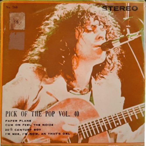 PICK OF THE POPS VOL 40 (PAPER PLANE) Picture Sleeve Front