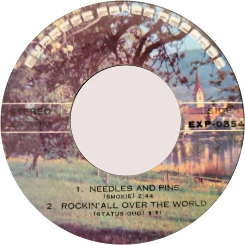 EXPRESS SONGS (ROCKIN' ALL OVER THE WORLD) Label Side A