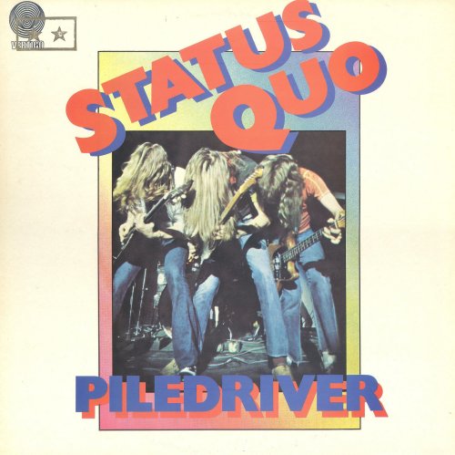 PILEDRIVER Third Issue Single Sleeve with embossed stars Front