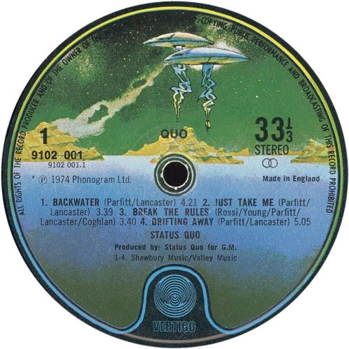 QUO Spaceship Label v1 Side A