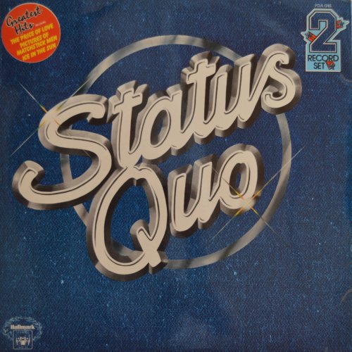 STATUS QUO Standard Gatefold Sleeve Rear