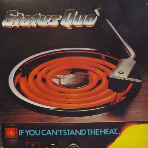 IF YOU CAN'T STAND THE HEAT Gatefold Sleeve without cutout Front