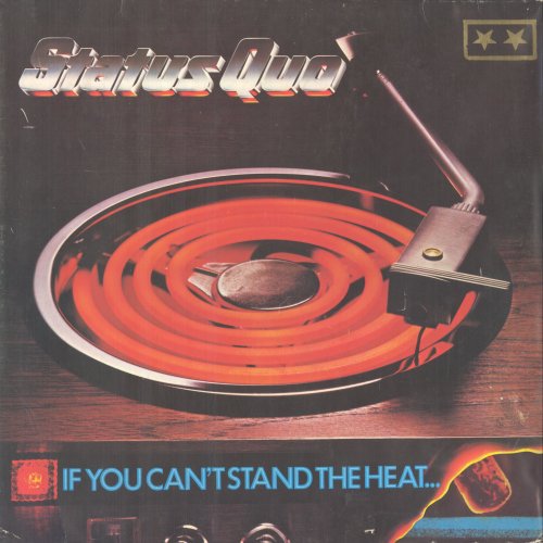 IF YOU CAN'T STAND THE HEAT Gatefold Sleeve with 2 embossed gold stars v1 Front