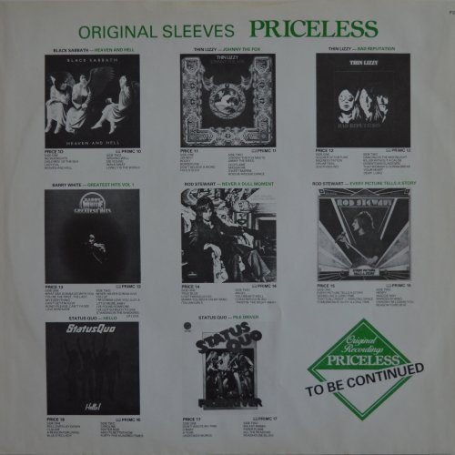 PILEDRIVER (REISSUE) Standard Inner Sleeve Side A