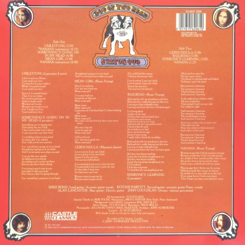 DOG OF TWO HEAD (1990 REISSUE) Standard Sleeve Rear