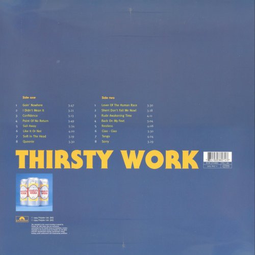 THIRSTY WORK Standard Sleeve Rear