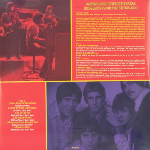 PICTURESQUE MATCHSTICKABLE MESSAGES ... (2003 REISSUE) Standard Inner Sleeve Side A